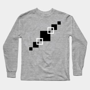 Minimalist geometric art Long Sleeve T-Shirt